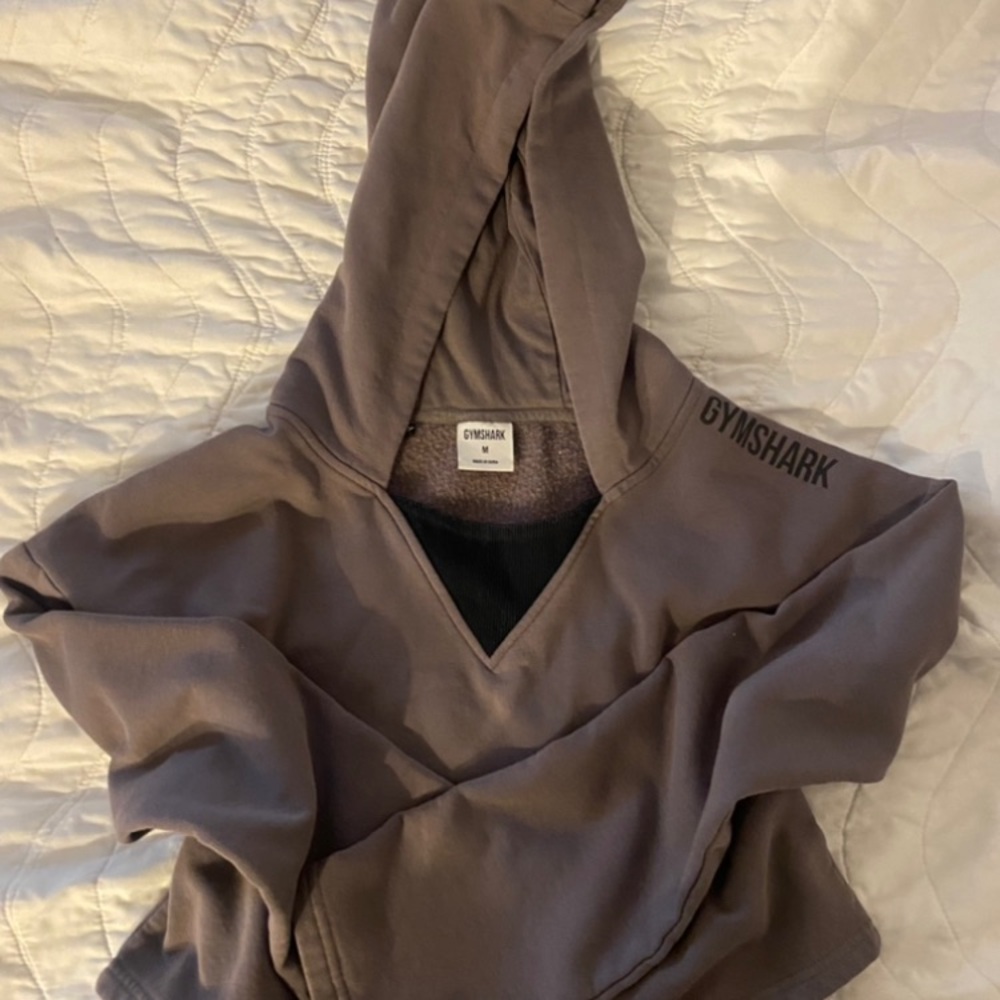 Gymshark Women's Gray Hoodie